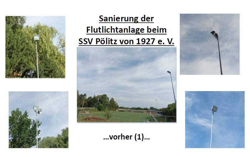 Flutlicht Vorher 1